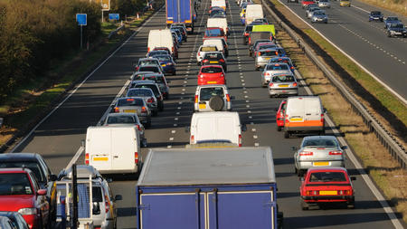 Traffic Jam on the M5